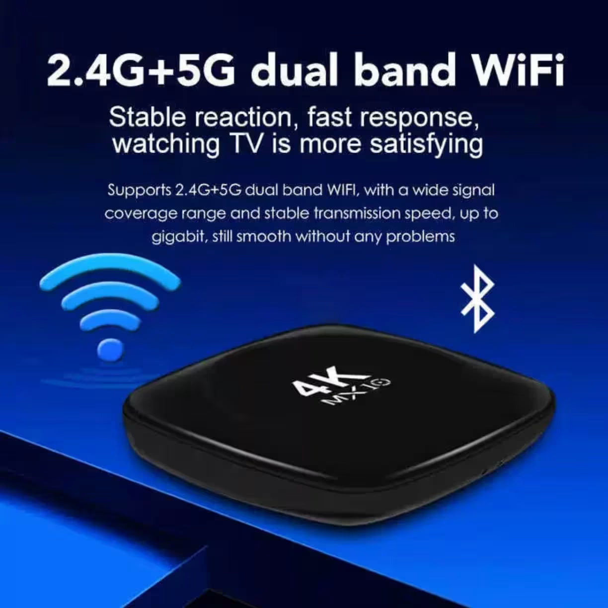 Pametni uredjaj za televizor sa prikazom stabilne bezzicne internet veze