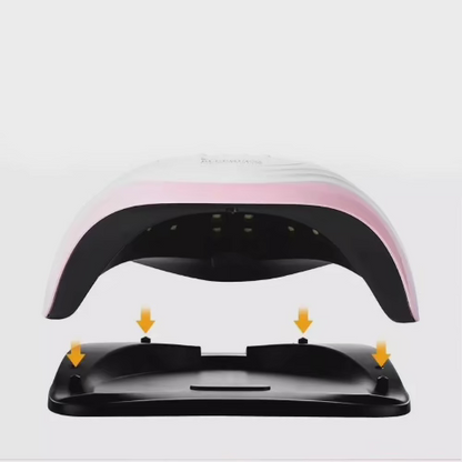 Blueque V7 UV LED lampa za nokte sa lako uklonjivim dnom, prakticna za ciscenje i pedikir, brzo susi gel lak.