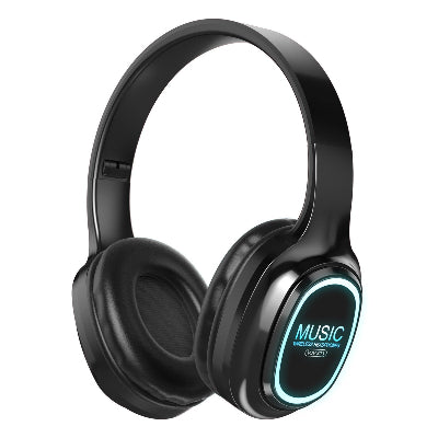 bezicne bluetooth slusalice sa led svetlom i udobnim jastucicima idealne za slusanje muzike i gejming