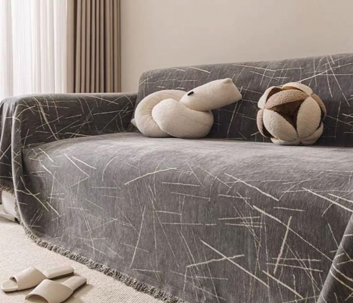 Prekrivac u boho stilu koji unosi toplinu i prirodan izgled u dom