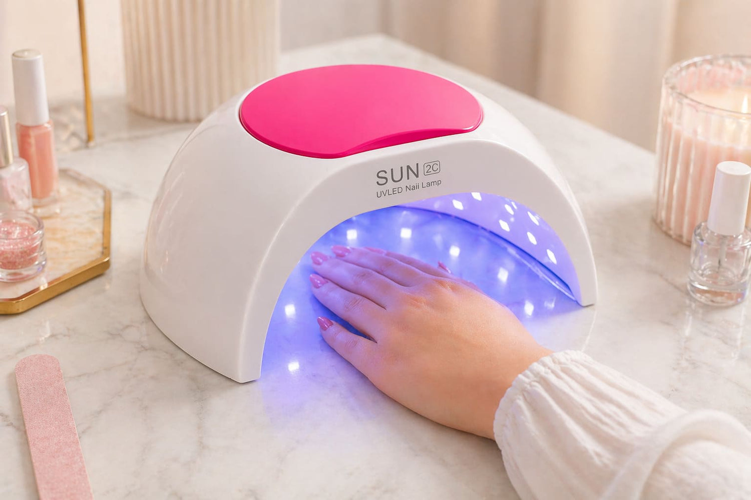 brzo susenje gel laka uv led lampa sa tajmerom i senzorom