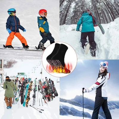 Zimske termo carape za skijanje snoubord i ostale aktivnosti na snegu. Odrzavaju toplotu stopala tokom zimskih sportova.