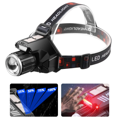 Ergonomski dizajn ceone lampe sa kucistem za tri punjive baterije obezbedjuje dugotrajan i pouzdan rad na terenu