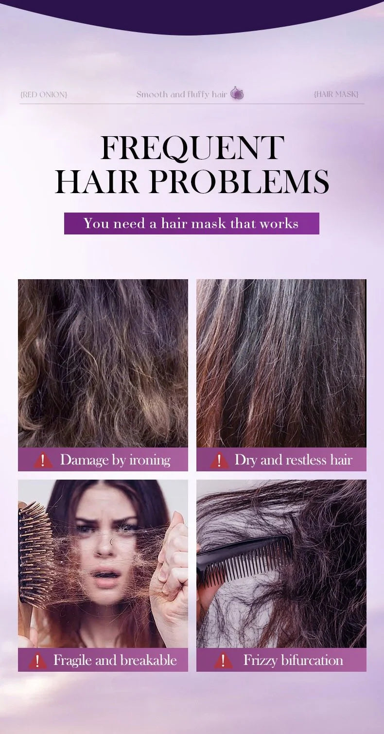Problemi sa kosom koje resava onion hair maska