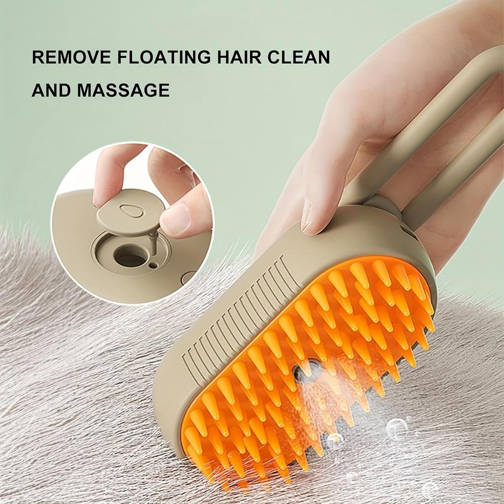 Cetka sa rasprsivacem za uklanjanje dlake i masazu ljubimaca