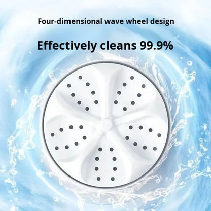 Detaljan prikaz unutrasnjosti bubnja sa cetvorodimenzionalnim talasnim dizajnom za dubinsko ciscenje.