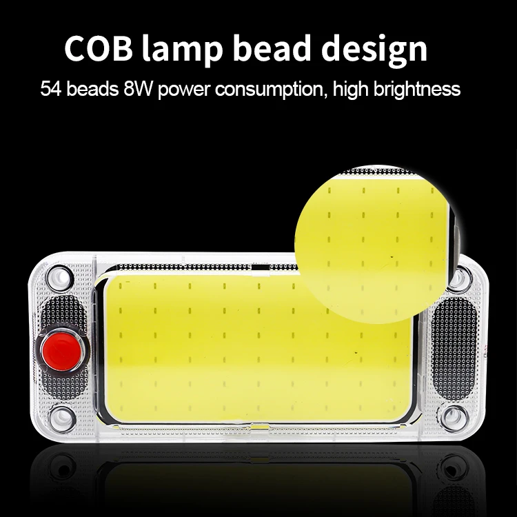 COB led lampa sa istaknutim dizajnom sa 54 diode i snagom 8W