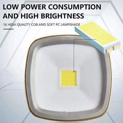 COB LED panel solarne kamperske lampe sa niskom potrosnjom i jakim osvetljenjem