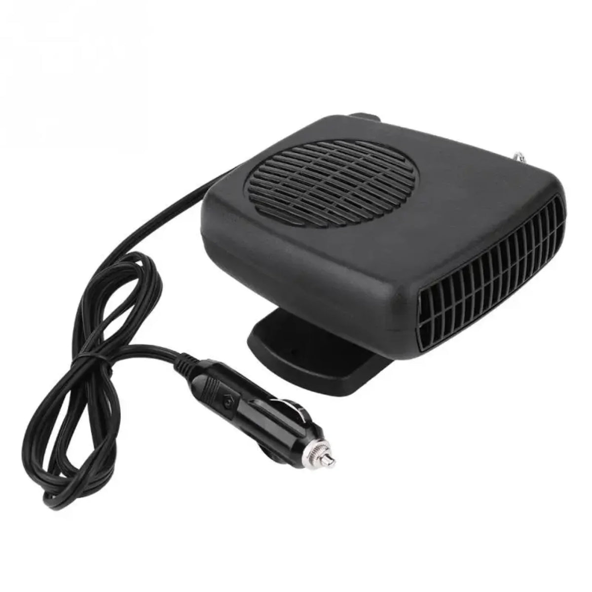 Crna auto grejalica i ventilator sa 12V prikljuckom