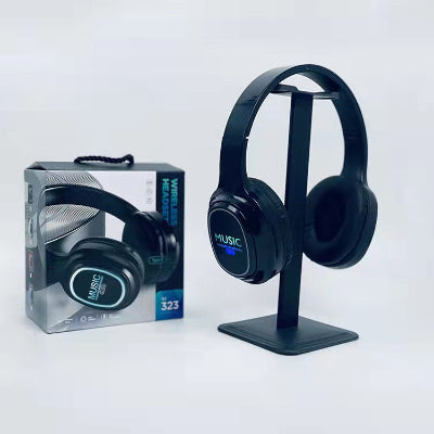 elegantne crne slusalice sa bezicnom konekcijom i mikrofonom idealne za razgovore i slusanje muzike bez kablova