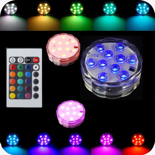 Daljinski upravljac za RGB LED svetlo i prikaz boja