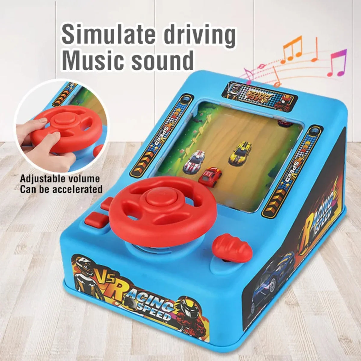 Interaktivna decija auto simulacija voznje sa muzikom