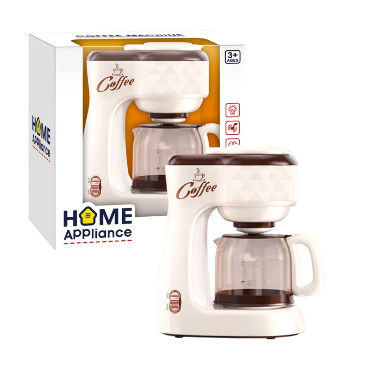 Deciji aparat za kafu sa originalnim pakovanjem i oznakom 3 plus godine