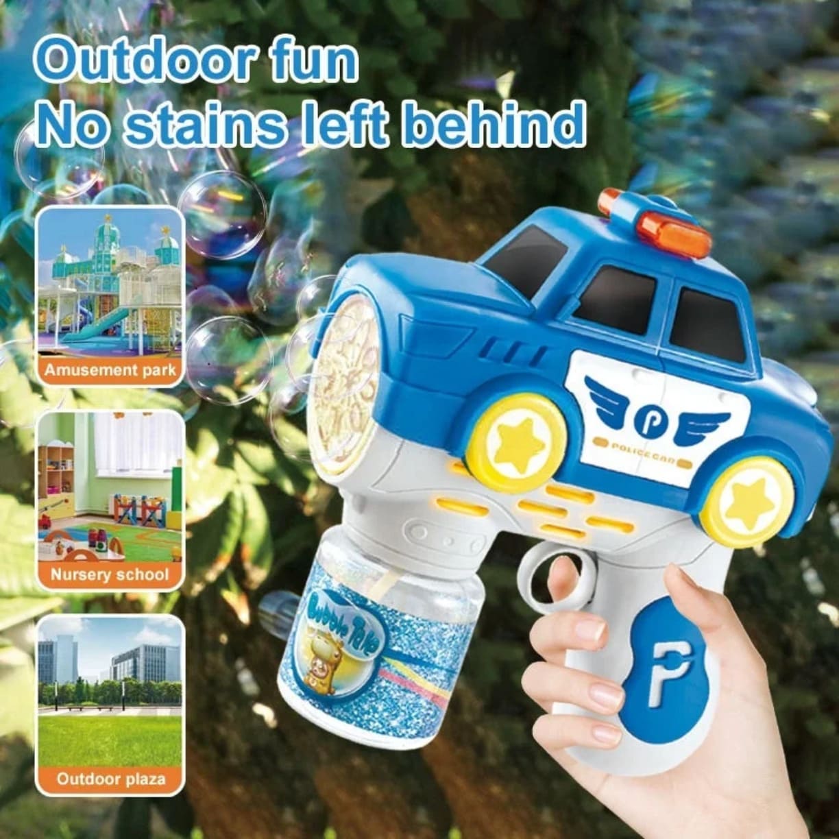 Dečiji bubble gun za spoljašnju igru