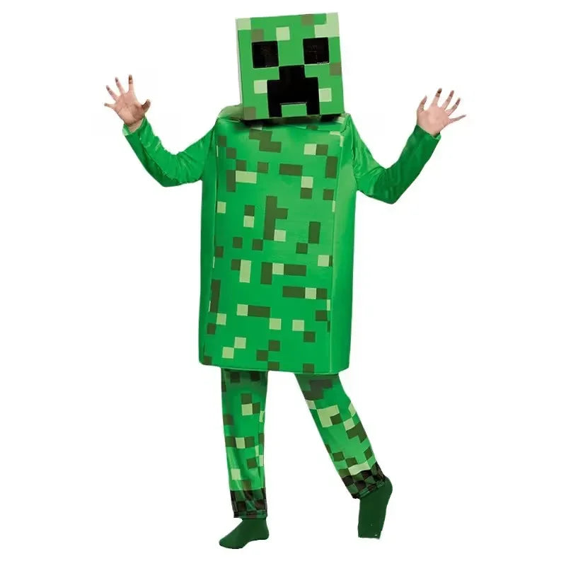 Deciji kostim Creeper komplet na detetu