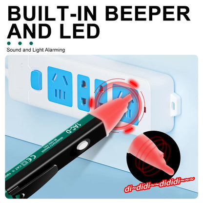 Beskontaktni detektor napona sa zvucnim signalom i LED upozorenjem