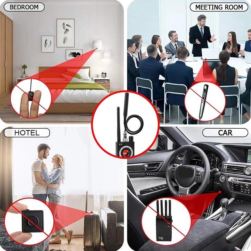 detektor prisluskivaca za sobu, hotel, kancelariju i vozilo radi zastite privatnosti