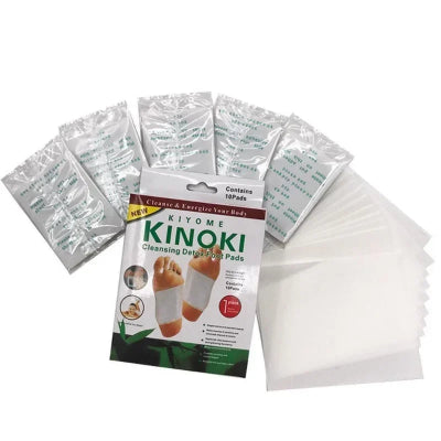 Pakovanje Kinoki detoks flastera za stopala za vise primena prirodni sastojci za poboljsanje zdravlja