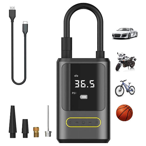 Prenosiva pumpa za auto, motor, bicikl, loptu