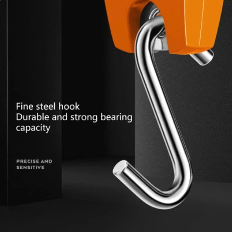 digitalna viseca vaga sa kukom od nerdjajuceg celika za merenje tereta do 300 kg