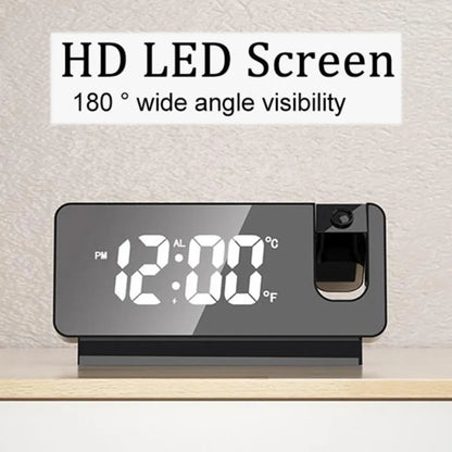 Digitalni budilnik sa HD LED ekranom i sirokim uglom vidljivosti