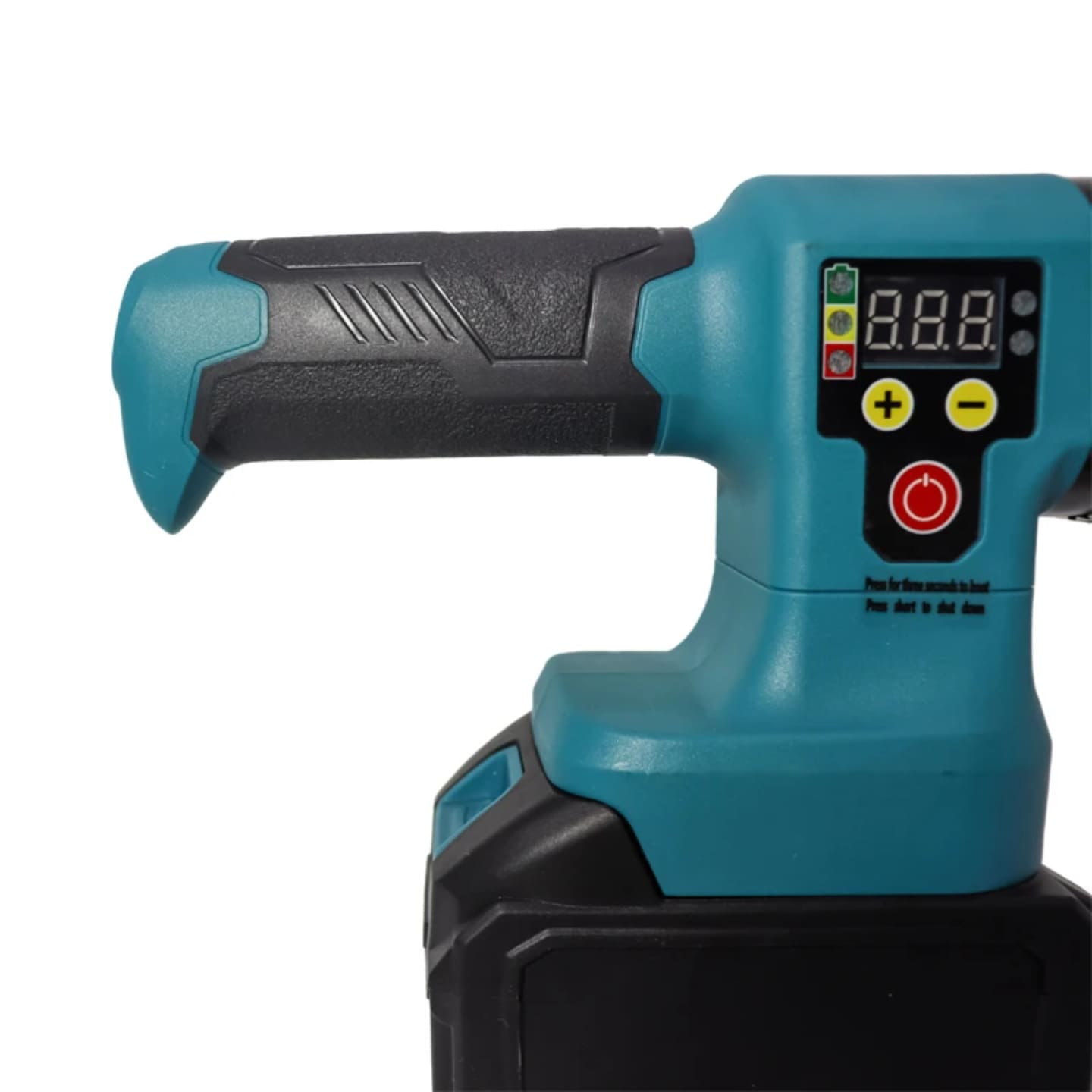 Digitalni displej i rucka akumulatorskog aparata za zavarivanje plasticnih cevi