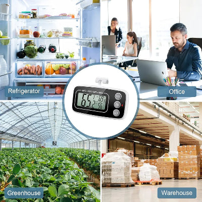 Digitalni termometar za rashladne komore magacin kancelarija frizider