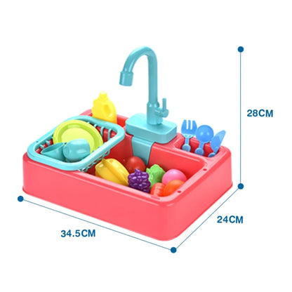Dimenzije decije sudopere sa pumpom i priborom