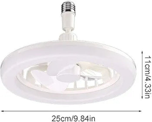 Dimenzije LED plafonjer ventilatora. Kompaktni ventilator sa svetlom za plafon. Mere malog plafonskog ventilatora. 