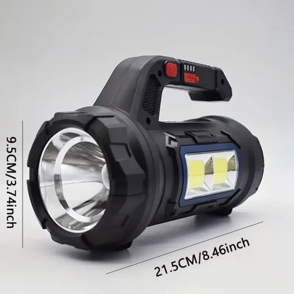 Dimenzije multifunkcionalne baterijske lampe sa cob panelom