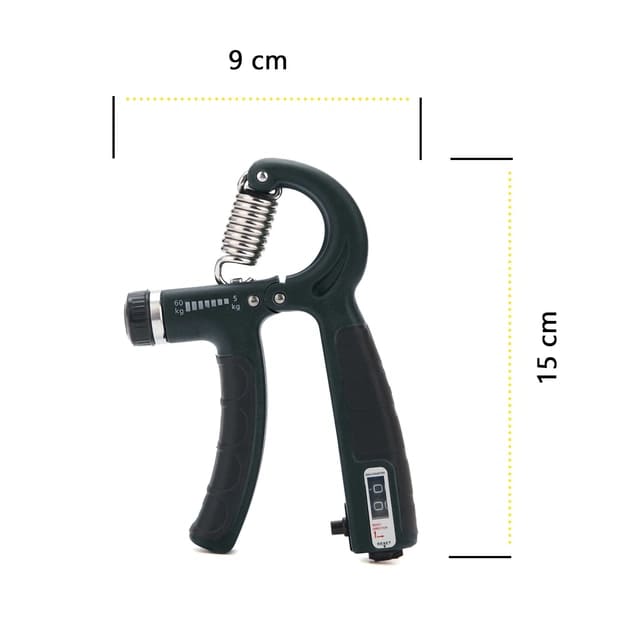 Opruga za saku precizne dimenzije od 15 cm visine i 9 cm sirine idealne za nosenje i trening bilo gde i bilo kada