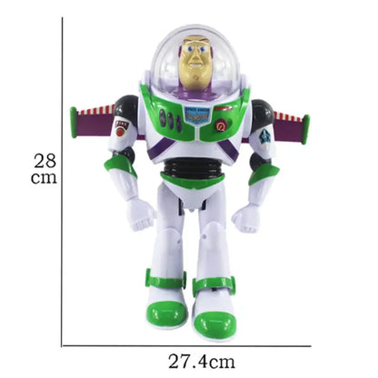 Dimenzije robota Baza visine 28 cm sa rasponom krila 27.4 cm