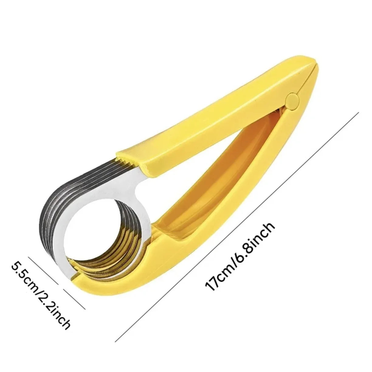Dimenzije rucne seckalice za banane 17 cm