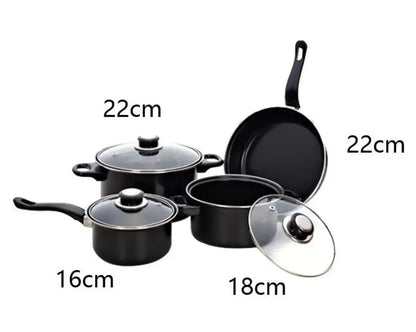 Dimenzije seta posudja 16 18 i 22 cm