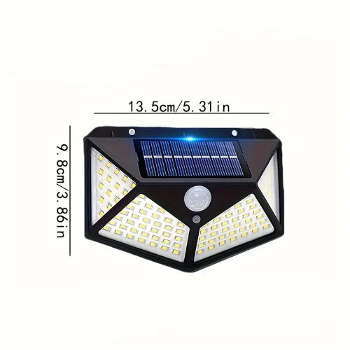 Dimenzije solarne lampe za dvoriste sirina visina LED osvetljenje sa senzorom pokreta spoljna rasveta za kucu stedljiva solarna energija.