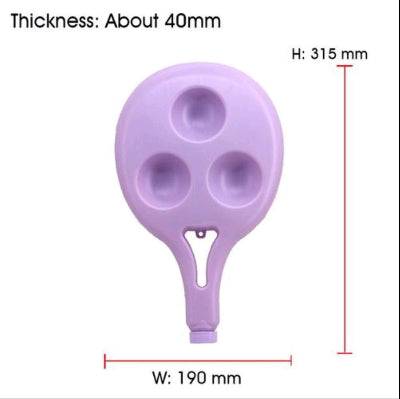 Detaljan prikaz dimenzija sprave za teniski trening. Pomocu ovih podataka kupci mogu videti velicinu i prilagoditi je svojim potrebama.