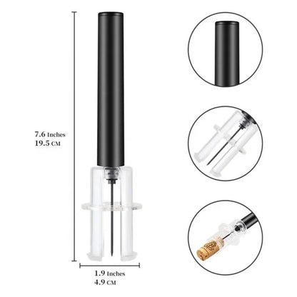 dimenzije vazdusnog otvaraca za vino sa pumpom i iglom