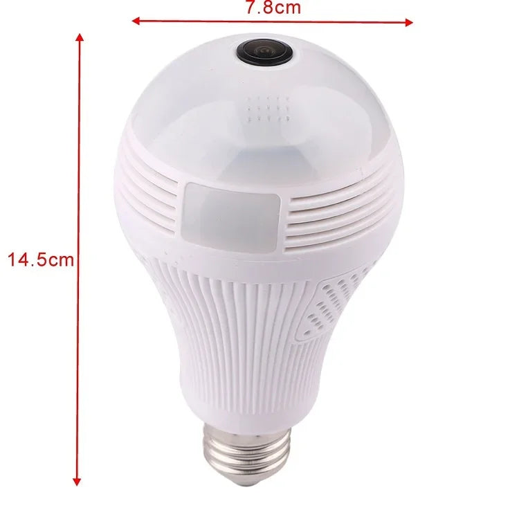 dimenzije wifi kamere u obliku sijalice 14.5 x 7.8 cm