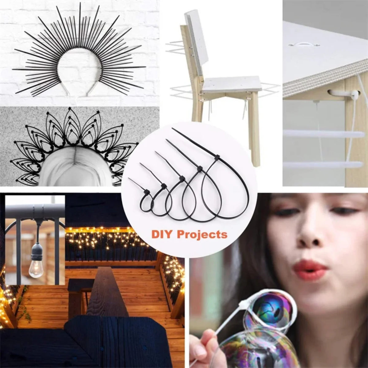 DIY projekti sa plasticnim vezicama za kablove