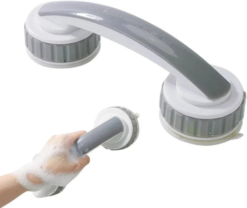 Ergonomski dizajn vakuumskog drzaca za kupatilo. Praktican za pridrzavanje, siguran hvat.