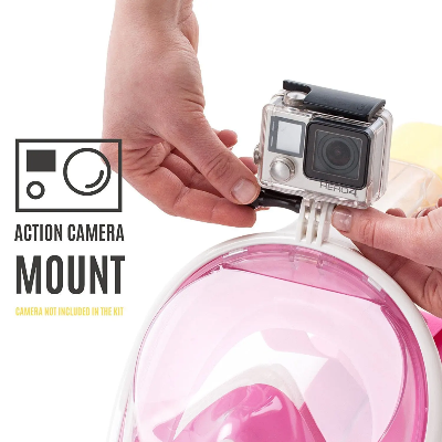 Drzac za GoPro kameru na masci za ronjenje. Kaci kameru na masku i snimaj nezaboravne momente pod vodom.