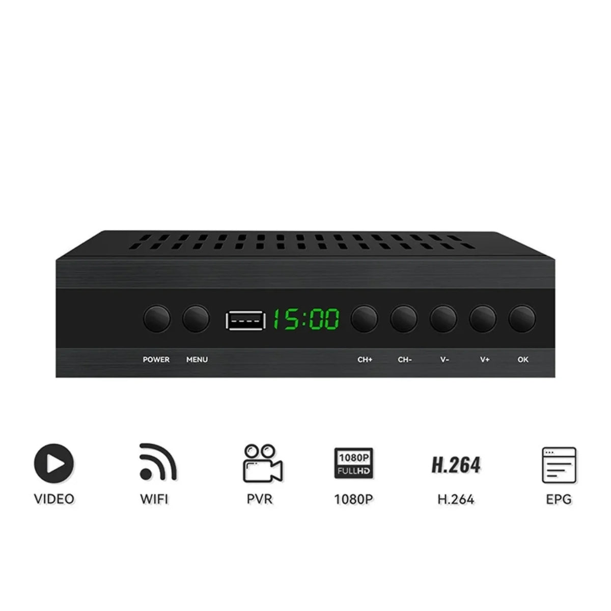 DVB T2 risiver full hd sa USB prikljuckom i istaknutim PVR funkcijama