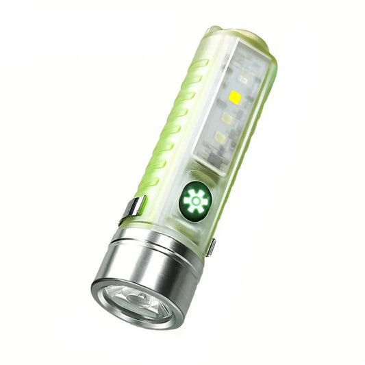 Dzepna mini LED baterijska lampa sa bocnim svetlom