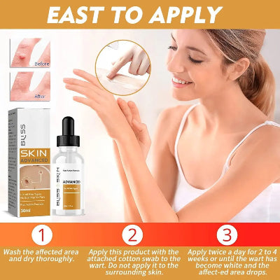 Uputstvo za primenu Eelhoe seruma. Lako se nanosi na lice i telo, pogodno za sve tipove koze. Brzo uklanjanje koznih izraslina.