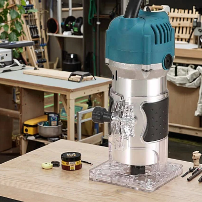 Elektricna glodalica za drvo trimer za obradu ivica i kanala profesionalni alat za stolariju i obradu drveta