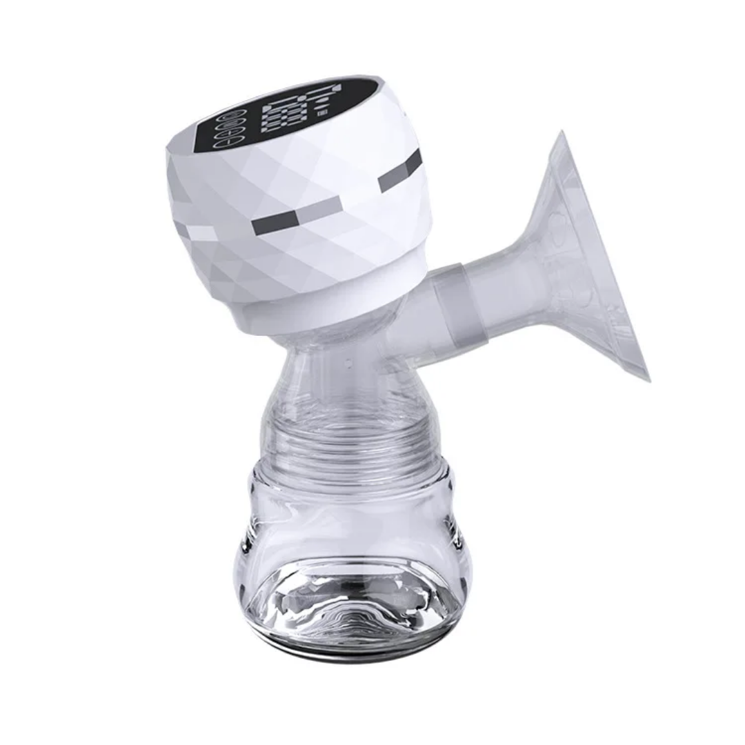 Elektricna pumpica za izmuzavanje mleka za dojenje bebe silikonska flansa LCD displej tihi rad udobno i efikasno izmuzavanje