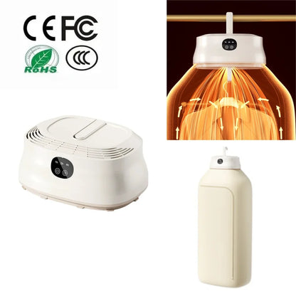Elektricna susilica za garderobu sa navlakom i oznakama CE FCC RoHS