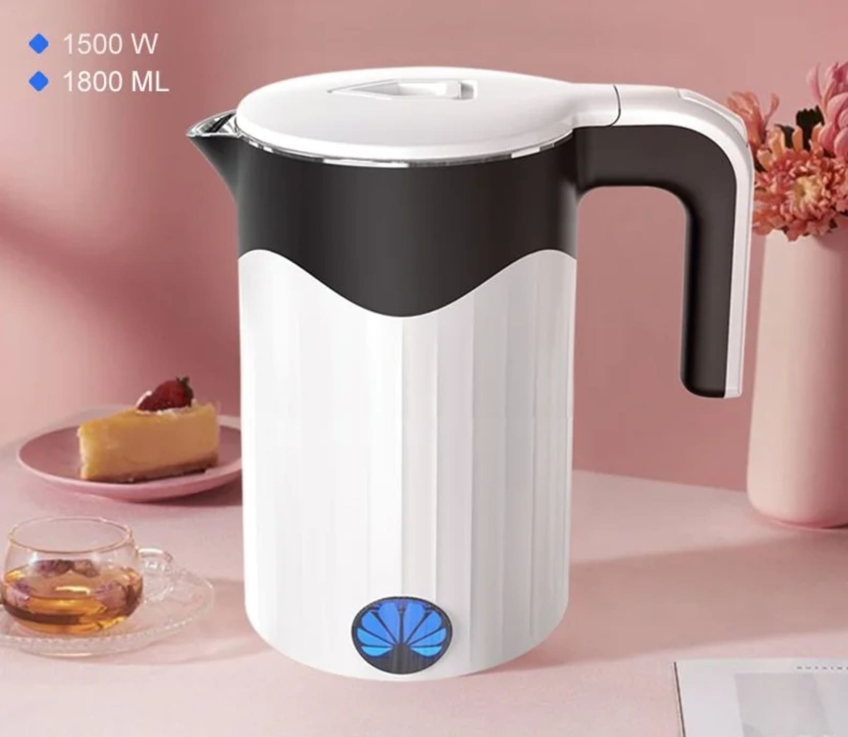 elektricni bokal za vodu 1500w sa kapacitetom 1.8l za brzo zagrevanje