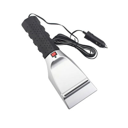 Elektricni strugac leda sa dugackim kablom i prikljuckom za auto upaljac 12V neophodan deo zimske opreme