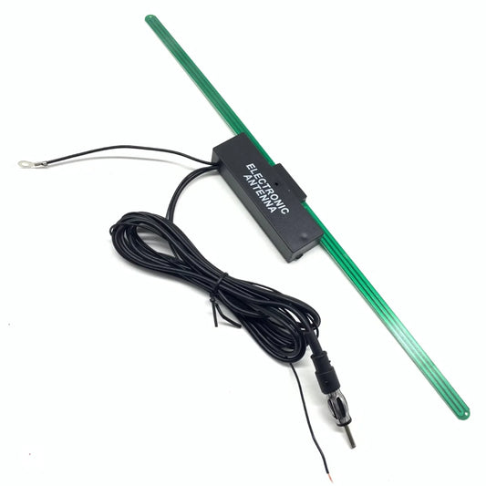 Elektronska auto antena sa staklenom tracicom i DIN konektorom
